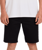 Volcom Solver Lite 5 Pocket Short 19 in BLACK