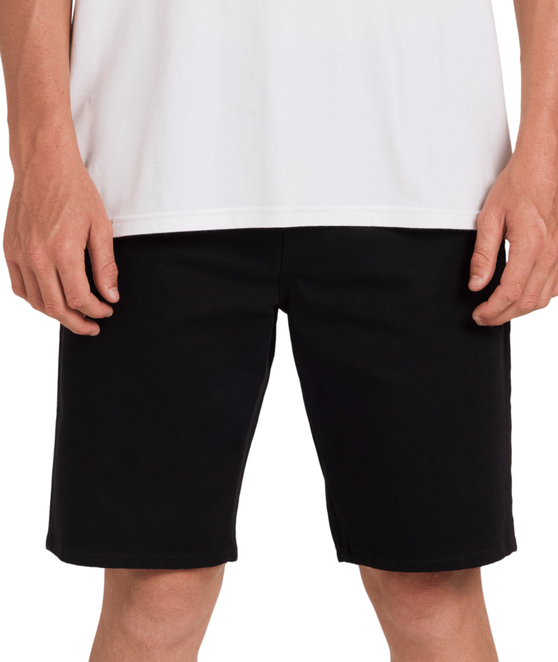 Volcom Solver Lite 5 Pocket Short 19 in BLACK