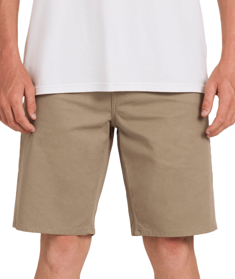 Volcom Solver Lite 5 Pocket Short 19 in BRINDLE
