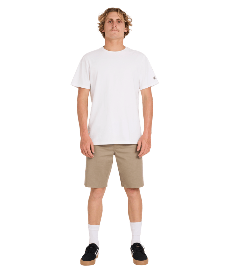 Volcom Solver Lite 5 Pocket Short 19 in BRINDLE