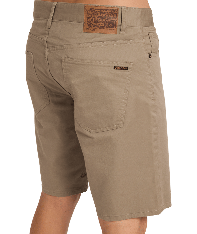 Volcom Solver Lite 5 Pocket Short 19 in BRINDLE