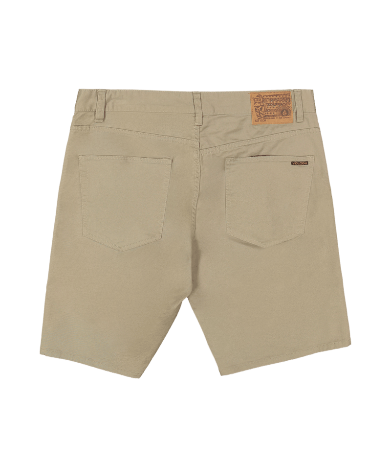 Volcom Solver Lite 5 Pocket Short 19 in BRINDLE