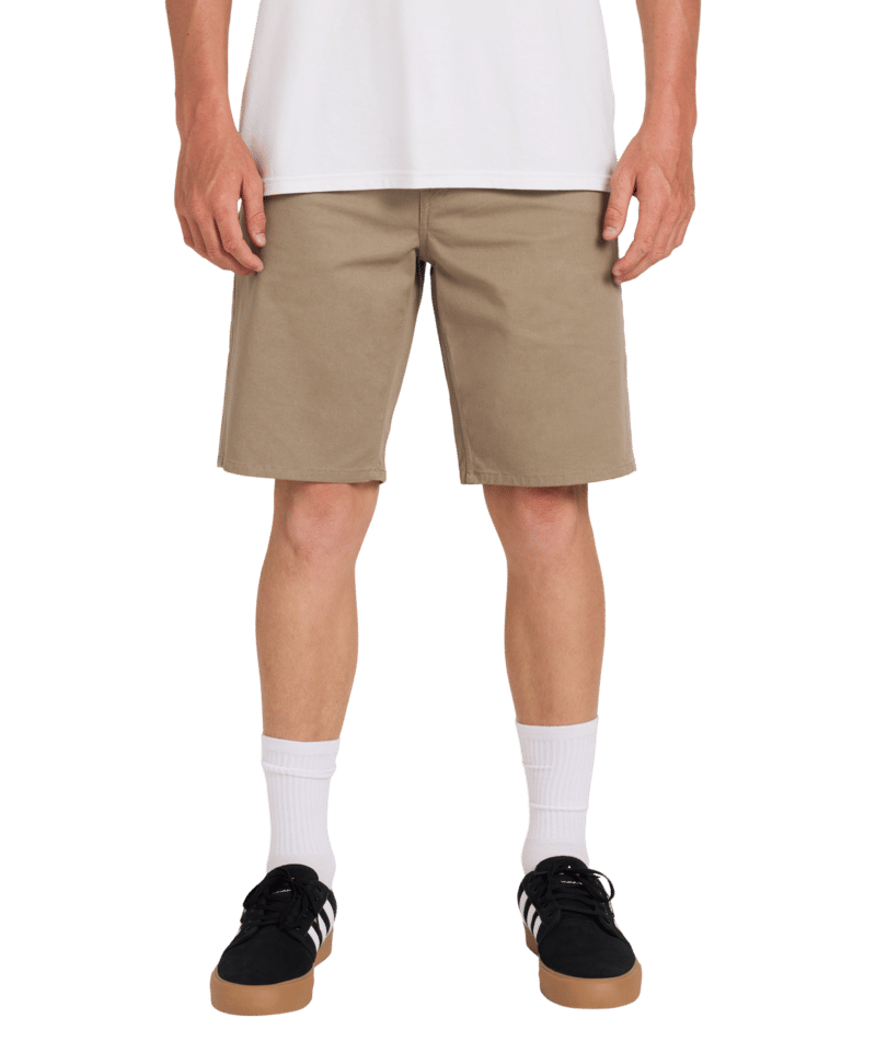 Volcom Solver Lite 5 Pocket Short 19 in BRINDLE