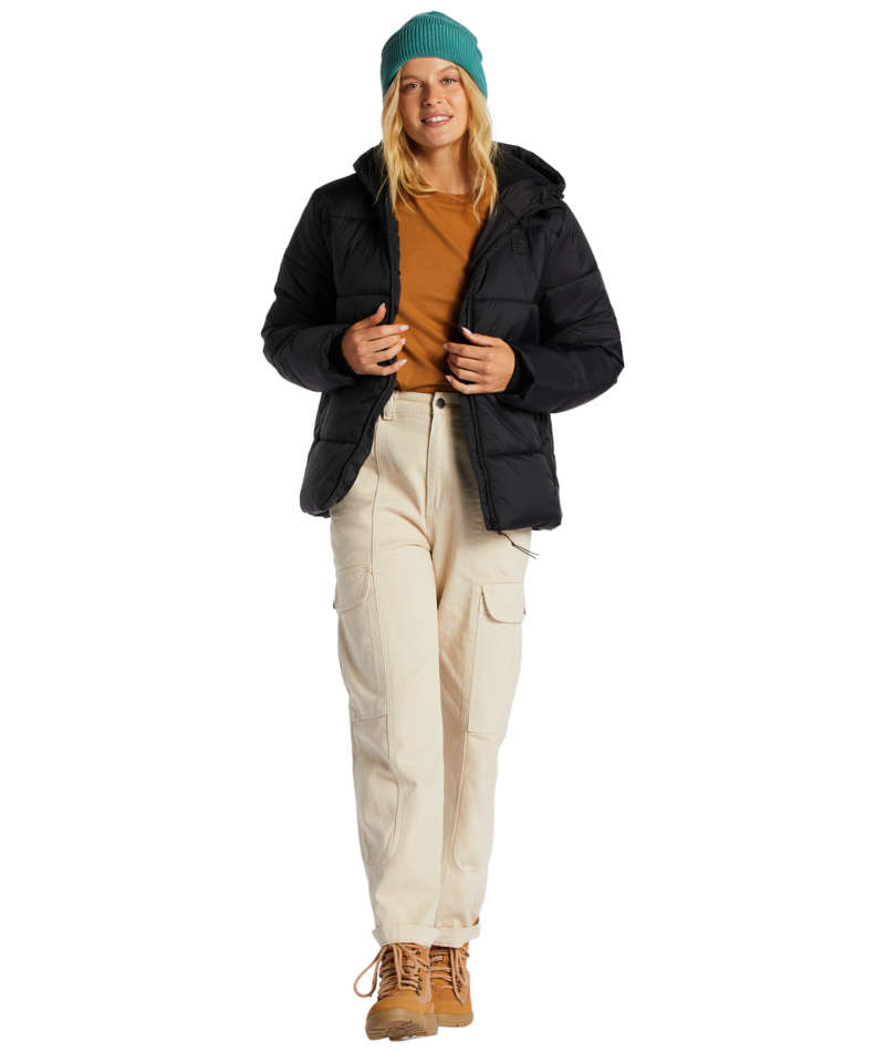 Billabong Transport Puffer 4 in BLACK