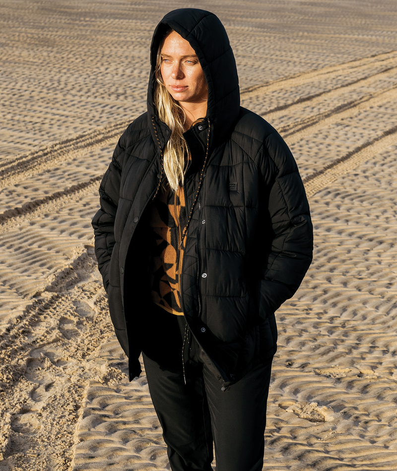 Billabong Transport Puffer 4 in BLACK
