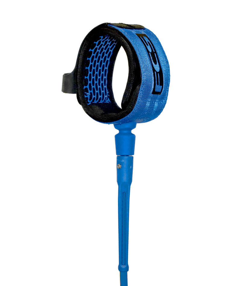 FCS All Round Essential Leash Blue 7'0 in Blue
