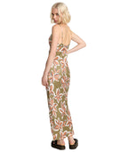 Volcom Psychonic Slippy Dress in LIGHT ARMY
