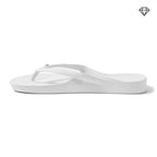 Archies Footwear Arch Support Thongs - Classic - Crystal White