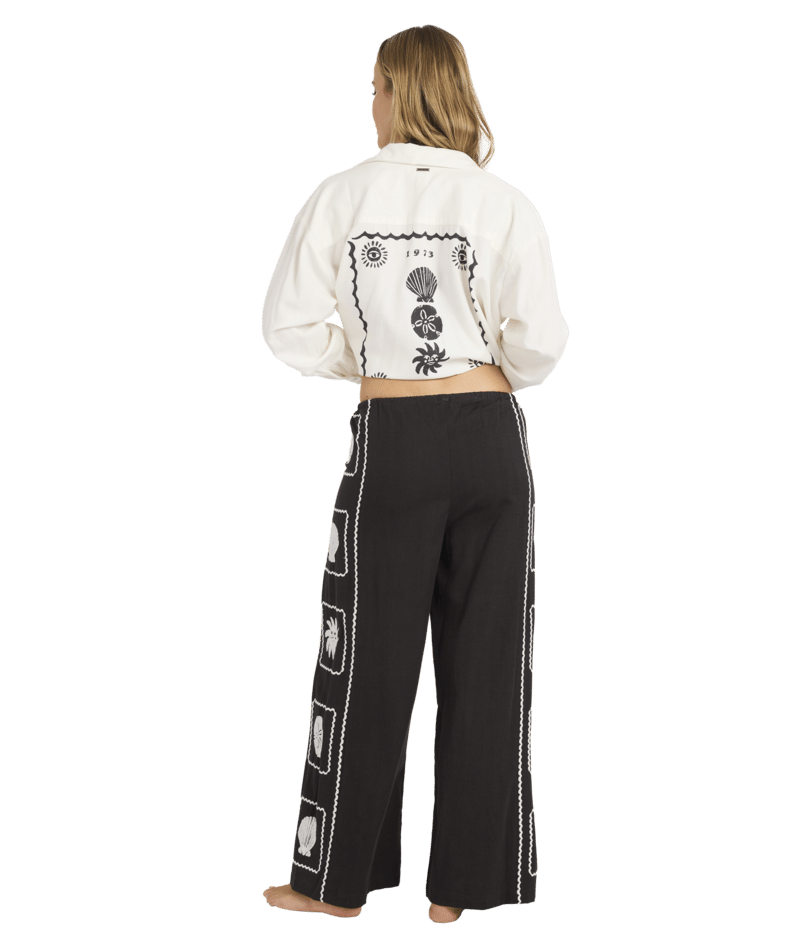 Billabong Sea Side Dreamer Pnt in BLACK SANDS