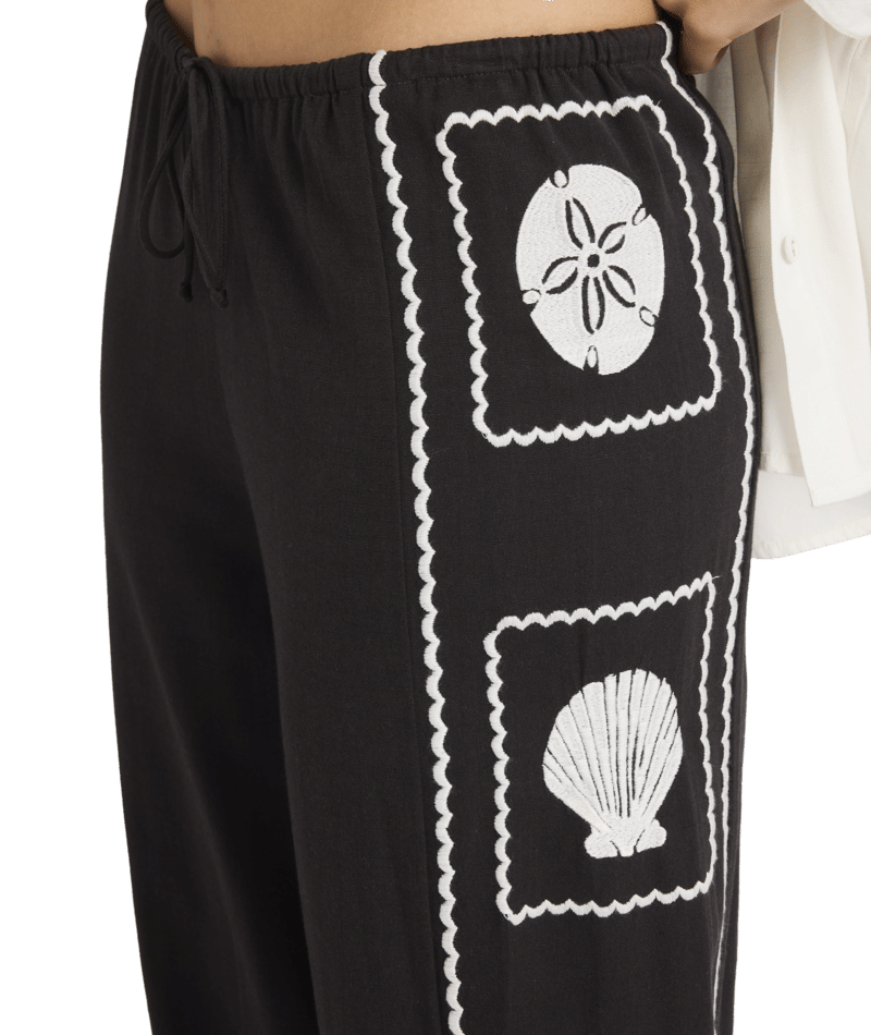 Billabong Sea Side Dreamer Pnt in BLACK SANDS