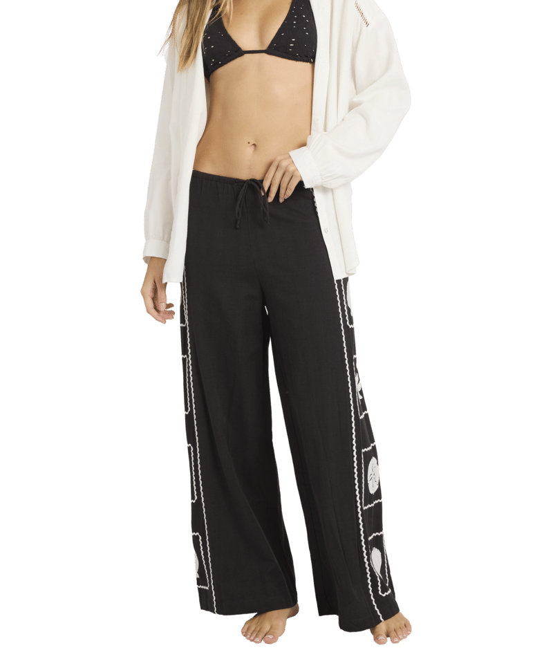 Billabong Sea Side Dreamer Pnt in BLACK SANDS
