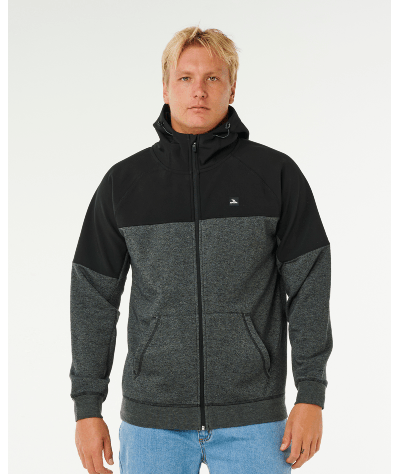 Rip Curl Anti Series Viral Zip Thru in BLACK