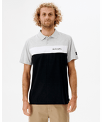 Rip Curl Undertow Panel Polo in BLACK