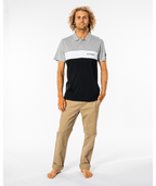 Rip Curl Undertow Panel Polo in BLACK