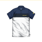 Rip Curl Undertow Panel Polo in GREY MARLE/NAVY