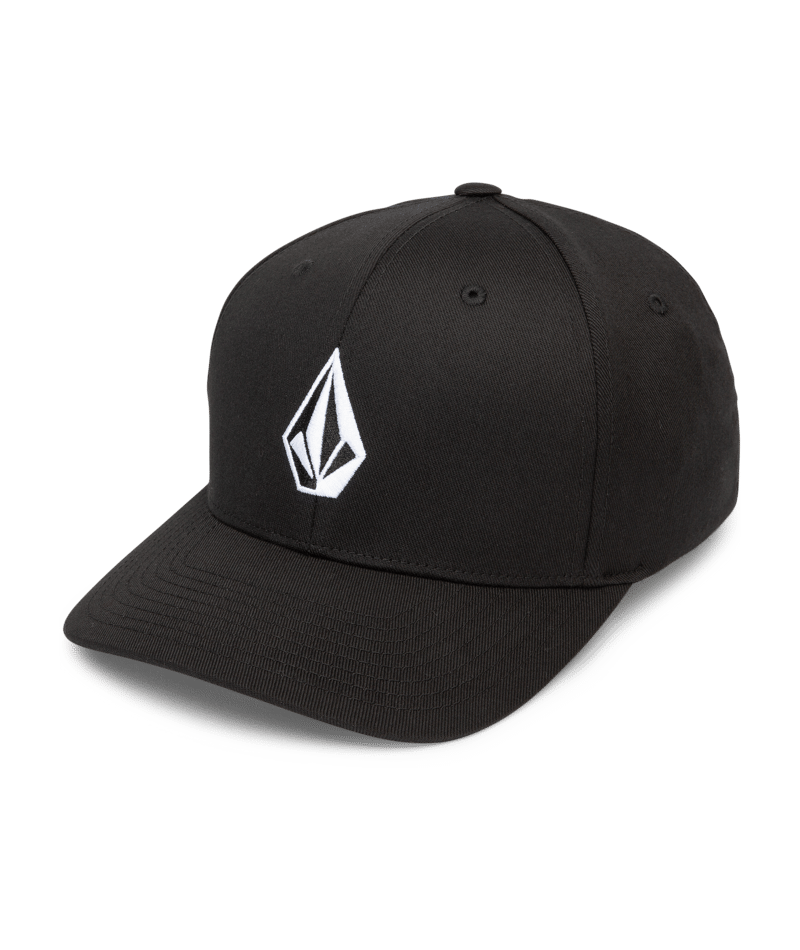 Volcom Full Stone Flexfit Hat in BLACK