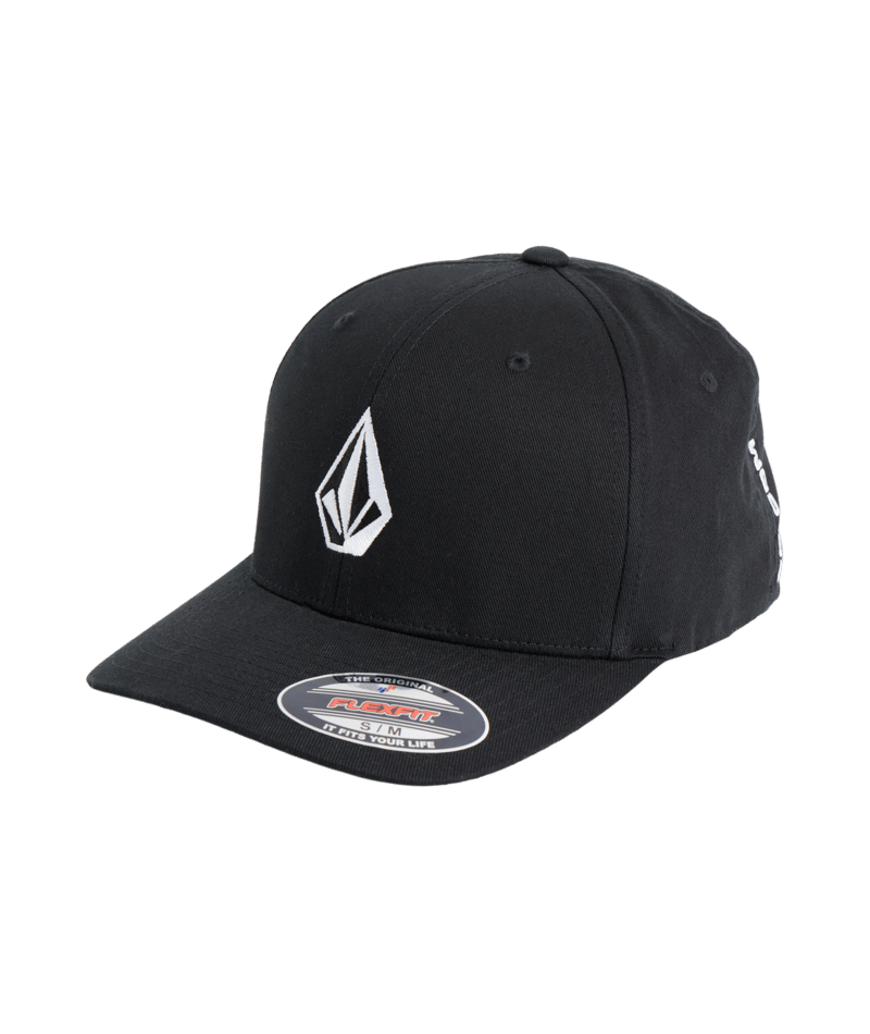 Volcom Full Stone Flexfit Hat in BLACK