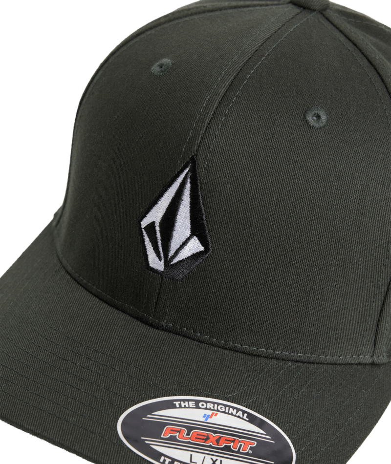 Volcom Full Stone Flexfit Hat in SCARAB