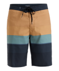 Quiksilver Everyday Padang Beachshort 20 in ALMOND STEP STRIPE