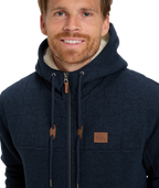 Quiksilver Cypress Keller in DARK NAVY HEATHER