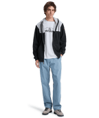 Quiksilver Keller Block Zip in BLACK HEATHER