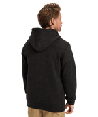 Quiksilver Keller Hoodie in BLACK HEATHER
