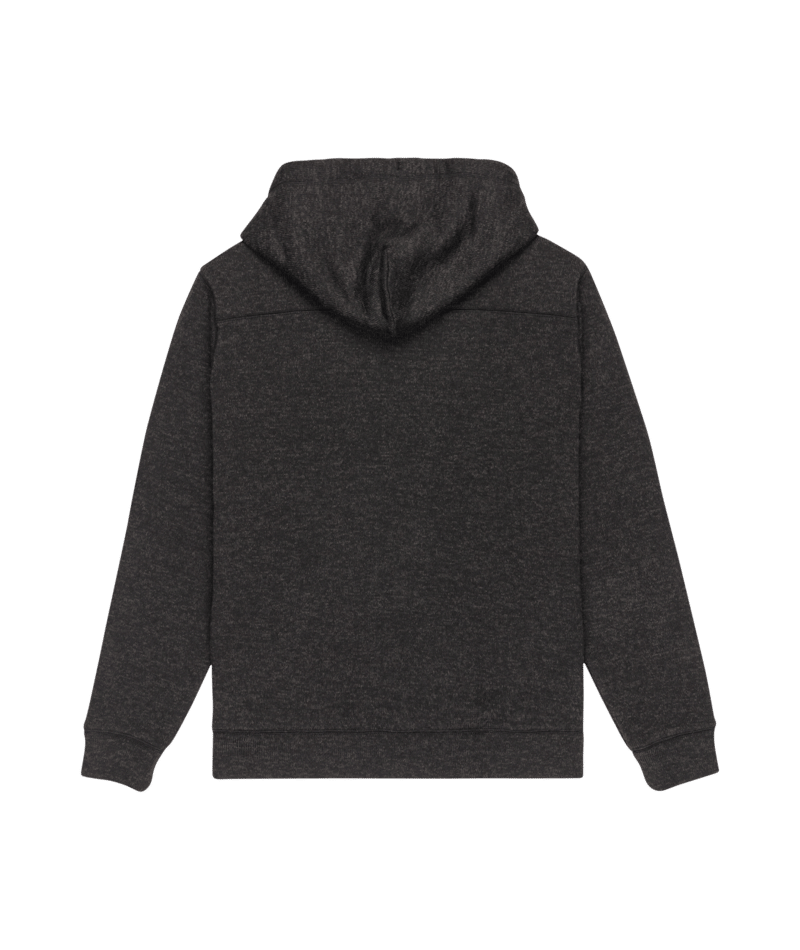 Quiksilver Keller Hoodie in BLACK HEATHER