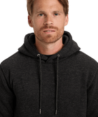 Quiksilver Keller Hoodie in BLACK HEATHER
