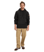 Quiksilver Keller Hoodie in BLACK HEATHER
