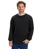 Quiksilver Keller Crew in BLACK HEATHER