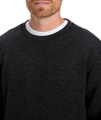 Quiksilver Keller Crew in BLACK HEATHER