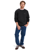 Quiksilver Keller Crew in BLACK HEATHER