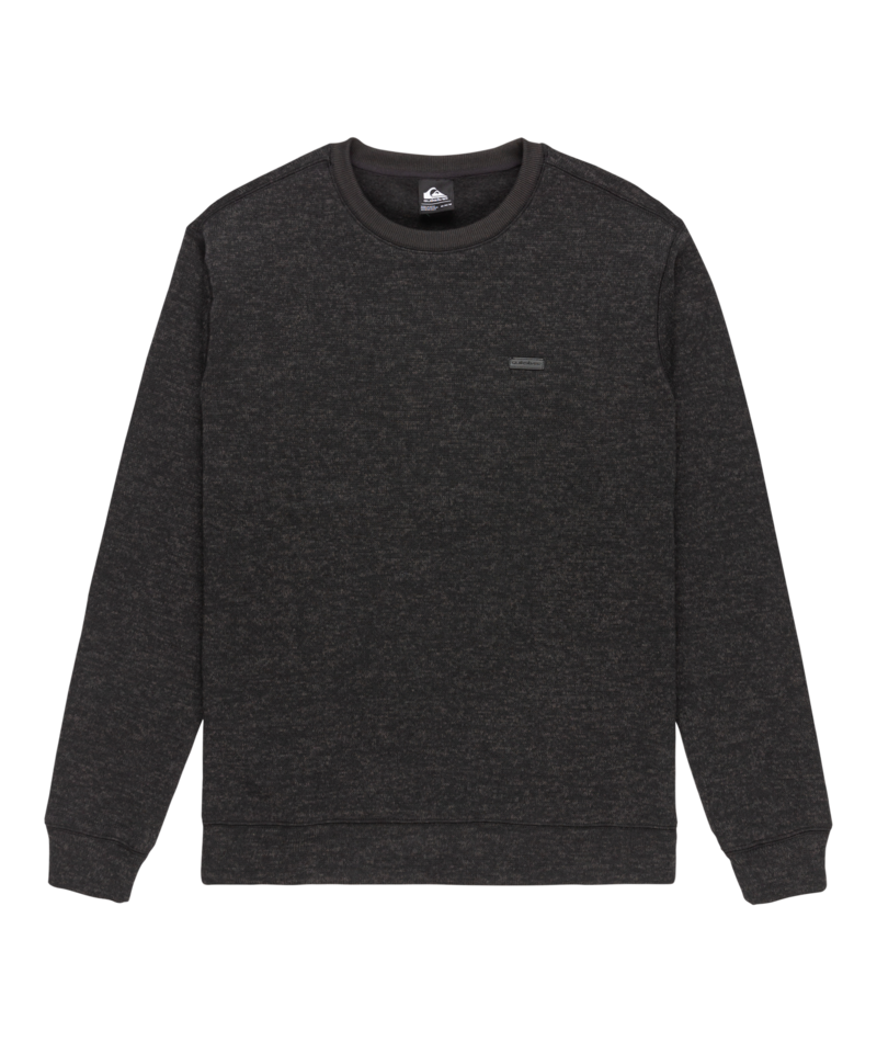 Quiksilver Keller Crew in BLACK HEATHER