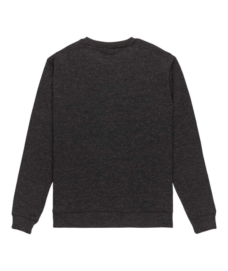 Quiksilver Keller Crew in BLACK HEATHER