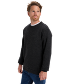 Quiksilver Keller Crew in BLACK HEATHER