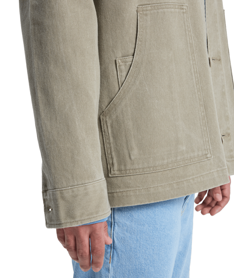 Quiksilver Surf Chores Coat in SENECA ROCK