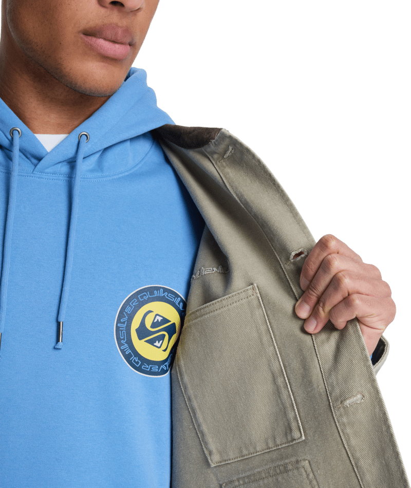 Quiksilver Surf Chores Coat in SENECA ROCK