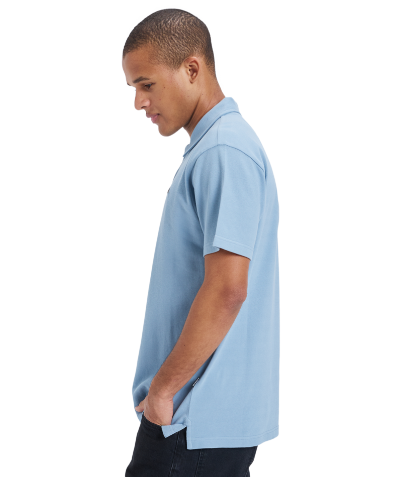 Quiksilver Mw Pique Polo in ASHLEY BLUE