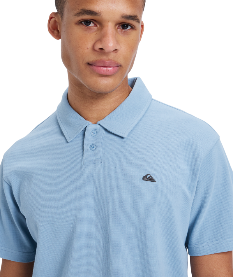 Quiksilver Mw Pique Polo in ASHLEY BLUE