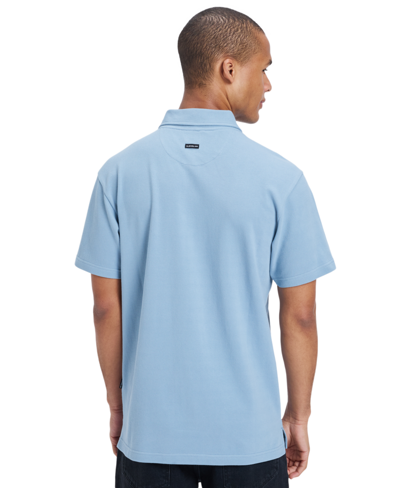 Quiksilver Mw Pique Polo in ASHLEY BLUE