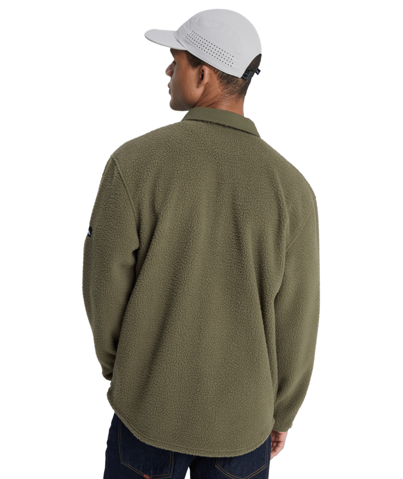 Quiksilver Clean Coast Shirt in GRAPE LEAF