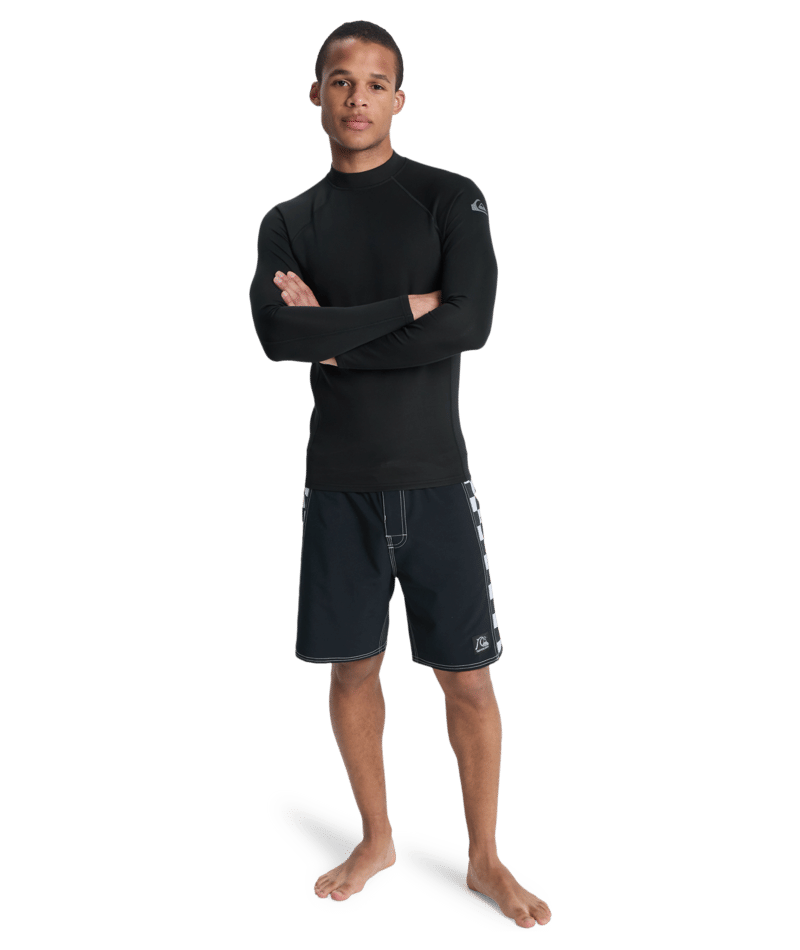 Quiksilver Everyday Heat Ls in BLACK