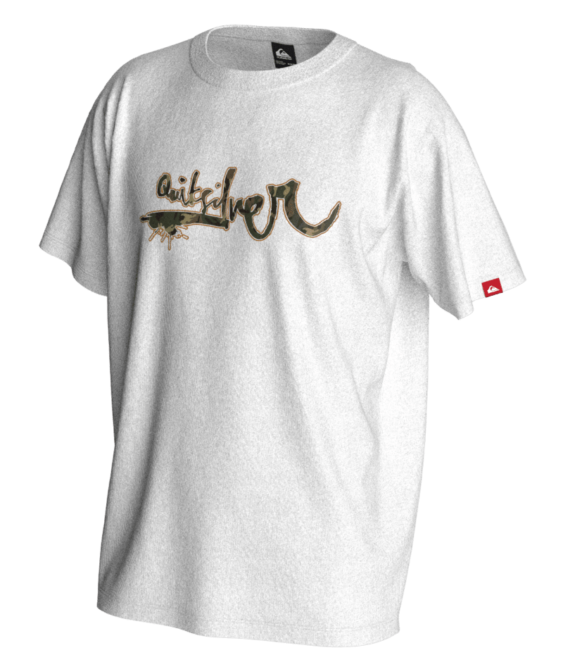 Quiksilver Yg Vortex Ss in LIGHT GREY HEATHER