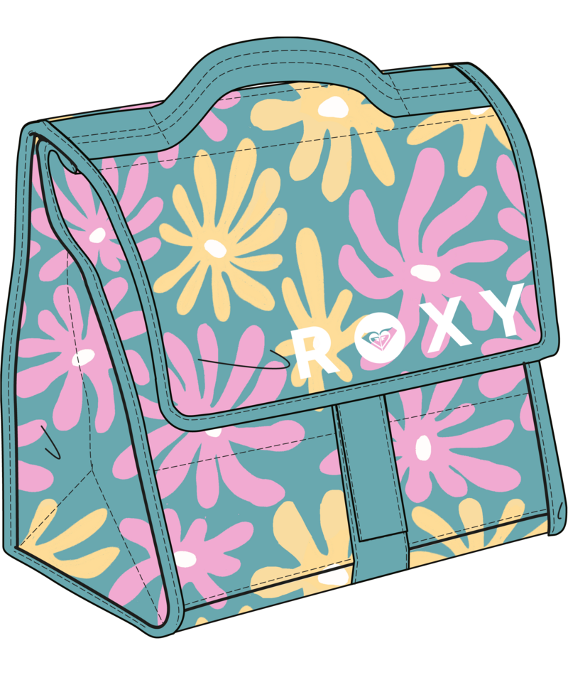 Roxy Smiling Seagulls Lunchbox in COASTAL SHADE FLIPPER