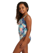 Roxy Active Floral Rg Tankini Set in VINTAGE INDIGO TROPICAL ADVENT