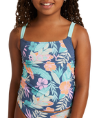 Roxy Active Floral Rg Tankini Set in VINTAGE INDIGO TROPICAL ADVENT