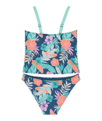 Roxy Active Floral Rg Tankini Set in VINTAGE INDIGO TROPICAL ADVENT