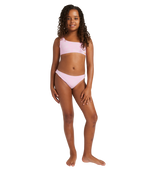 Roxy Bico Paper Bralette Set in BONBON SHADOW TROPICS