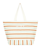 Roxy Stripy Beach in LAUREL GREEN CARVER STRIPE SWI