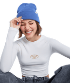 Roxy Tropical Snow Beanie in DUTCH BLUE